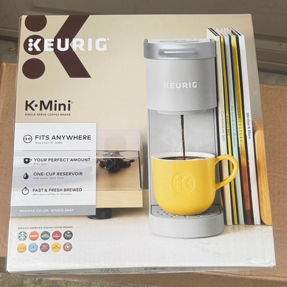 Keurig K-Mini Single Serve Coffee Maker - Studio Gray